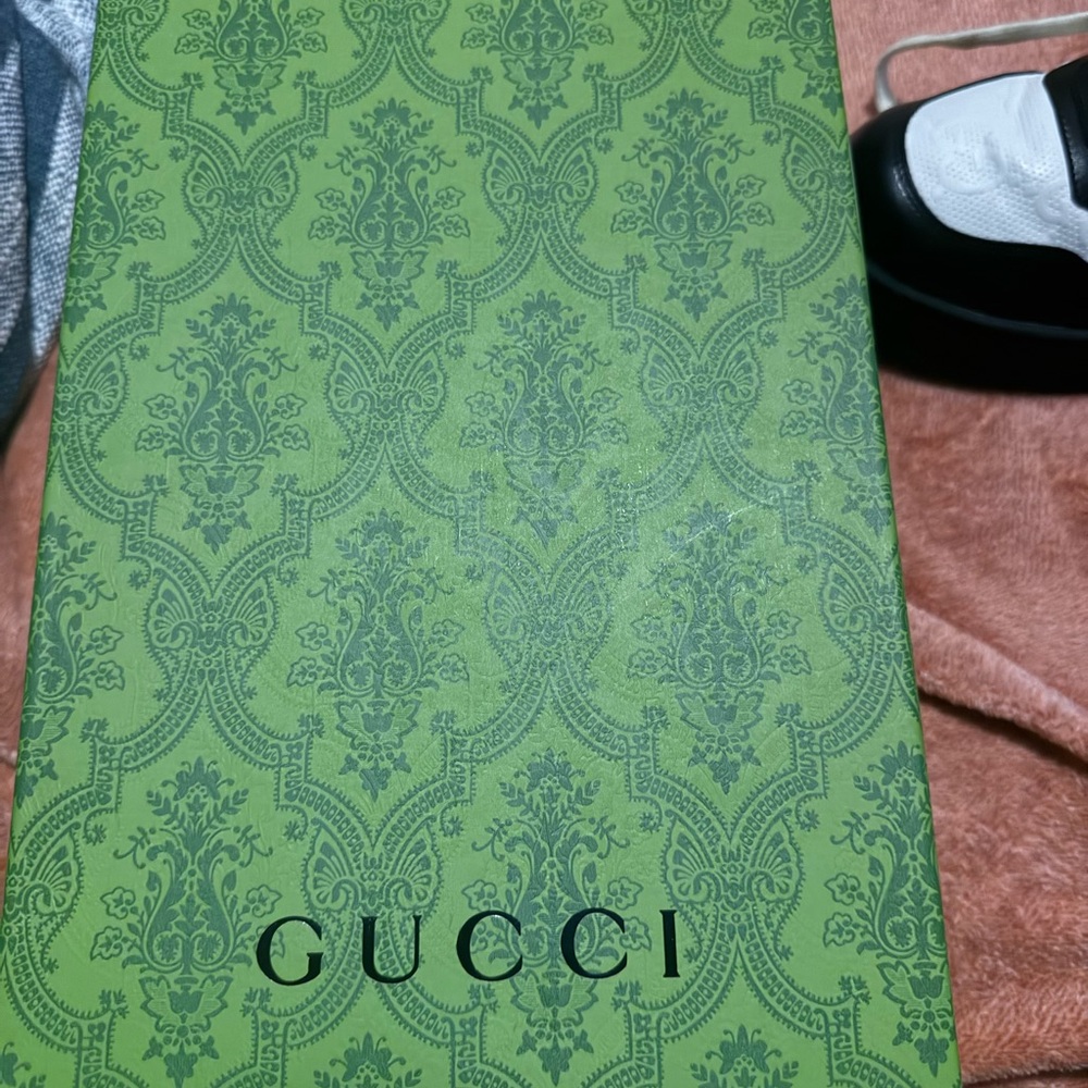 Gucci Men's Shoes - Black and White - Picture 1 of 6